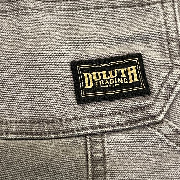 Duluth Trading 16L VintageFlex Fire Hose Pants | Hi-Rise Straight Washed Black - Picture 7 of 11